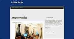 Desktop Screenshot of josephinemedispa.com